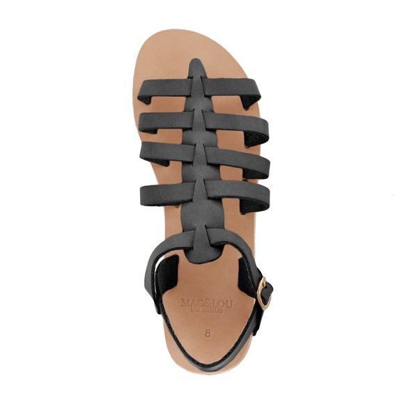MAC&LOU Greek Leather Sandals 'Euterpe' - Picture 3 of 6